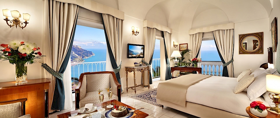 LUXE REIZEN  - TRAVEL IN LUXURY - LUXURY IS TRAVELLING  ITALIE_LUXE REIZEN AMALFIKUST**PALAZZO AVINO RAVELLO
