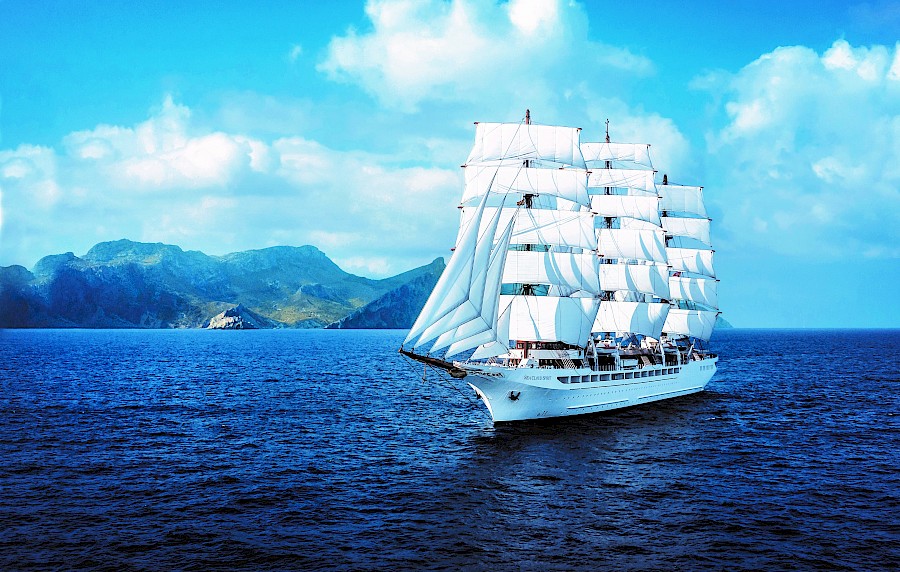 LUXE REIZEN  - TRAVEL IN LUXURY - LUXURY IS TRAVELLING  LUXE CRUISES_LUXUS SEGELKREUZFAHRTEN**SEA CLOUD CRUISES, SEA CLOUD SPIRIT