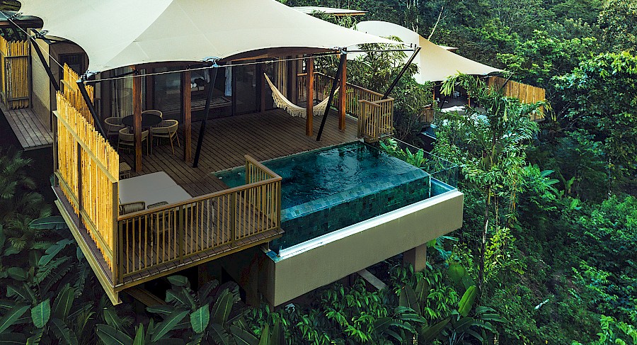 LUXUSREISEN - TRAVEL IN LUXURY  COSTA RICA_LUXUS PRIVAT RUNDREISE COSTA RICA**NAYARA TENTED CAMP, LA FORTUNA, ARENAL VULKAN