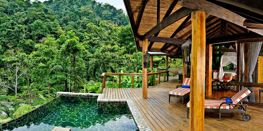 LUXUSREISEN - TRAVEL IN LUXURY  COSTA RICA_LUXUS PRIVAT RUNDREISE COSTA RICA**PACUARE LODGE, PACUARE RIVIER